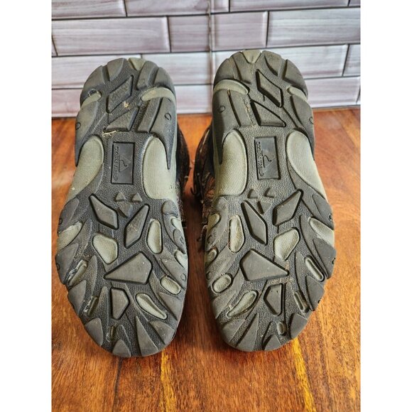 Ozark Trail Hiking Boots / Camo Hunting Camping Shoes Youth Size 3 - Picture 6 of 8